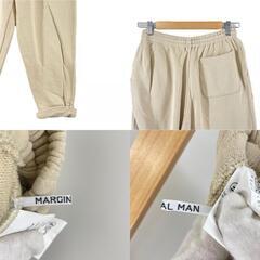 美品 Marginal Man マージナルマン 無地 オールシーズン スウェットパンツ コットン ベージュ レディース 1【古着】【中古】【送料無料】の画像