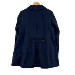 美品 TED BAKER テッドベーカー 無地 秋冬 AW トレンチコート ウール/カシミヤ ネイビー レディース 3【古着】【中古】【送料無料】の画像