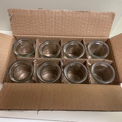 プリン瓶　ふたつき　90ml　９６個の画像