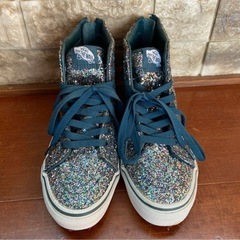 VANSグリッタースニーカーの画像