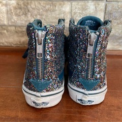 VANSグリッタースニーカーの画像