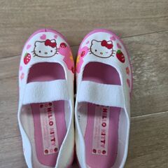 キティちゃん　上靴　１５cmの画像