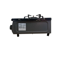 リンナイ ガスコンロ KG34NBKL LPガス用 グリル付き 中古品の画像