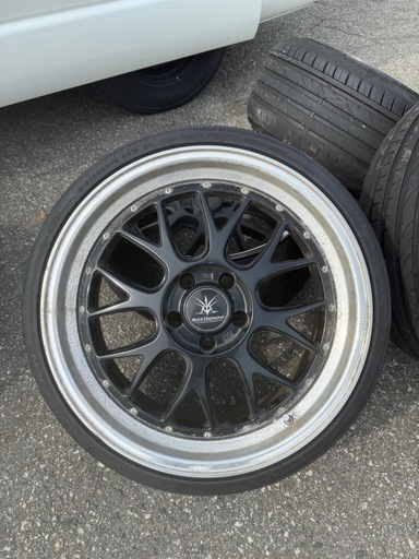  19インチ 9.5J+38 8.5+35 PCD:114.3 5H アルファード/ヴェルファイア,セルシオクラウン,マークx カムリスカイライン GTR