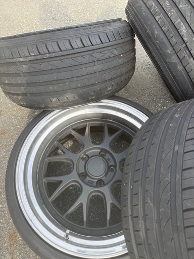  19インチ 9.5J+38 8.5+35 PCD:114.3 5H アルファード/ヴェルファイア,セルシオクラウン,マークx カムリスカイライン GTR