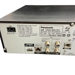 【レガストック川崎本店】【動作確認済み】Panasonic パナソニック VHS一体型 ブルーレイレコーダー DIGA ディーガ DMR-BR670V HDD320GB 2011年製の画像