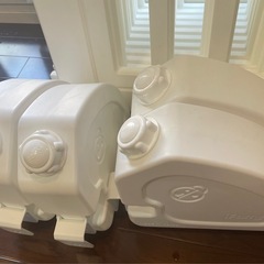 バーチ ベビーサークル ドア付き12枚セット ウォーターロック付きの画像