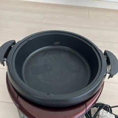 【動作OK／プレート3種・蓋・説明書付】タイガー ホットプレート CQD-A型の画像