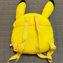 受け渡し予定者決定済み　ポケモン　ピカチュウのリュック　の画像