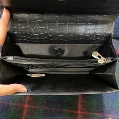 alphard valenti ブラック　ビジネスバック　ハンドバックの画像