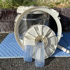 洗濯機の分解クリーニング行っています！配送設置込み　Panasonic6.0K洗濯機　2018年製　分解クリーニング済み！！の画像