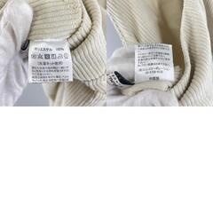 美品 Chou Chou シュシュ コーデュロイ 無地 秋冬 AW サロペット ポリエステル アイボリー レディース F【古着】【中古】【送料無料】の画像