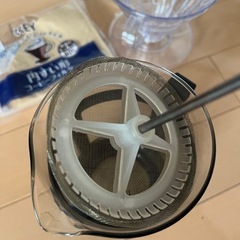 コーヒープレス　ガラスポット　など4点セットの画像