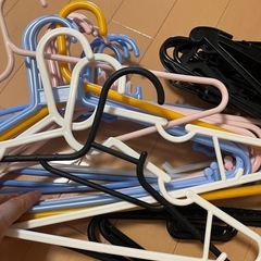 IKEAハンガー　サイズバラバラハンガー　の画像