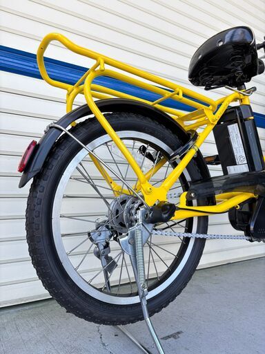 リサイクル自転車(2506-15) 電動アシスト自転車(ﾌﾞﾘﾁﾞｽﾄﾝ) 8.9Ah F20ｲﾝﾁR18ｲﾝﾁ