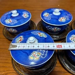 【希少美品】有田焼 鍋島華山 茶器5個セットの画像