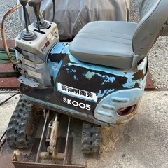 KOBELCO 油圧式ショベル　SK005の画像