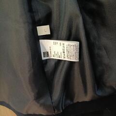 美品 UNIQLO GU スーツ スカート セットアップ 大きいサイズ ネイビー サイズLの画像