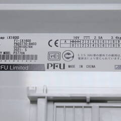 【現状品】PFU/ScanSnap iX1600/FI-IX1600A/ドキュメントスキャナー ⑥の画像