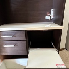 ニトリ食器棚RIPE-90KBS 幅90奥行き43高さ181 (とも) 杉並町の
