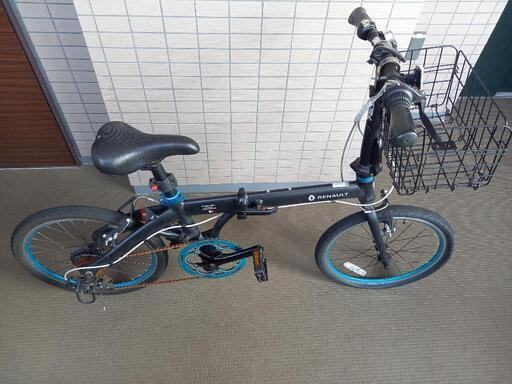 最終値下げ品！アポロ 折りたたみ自転車 黒 （兵庫県姫路市まで引き取り限定） 折りたたみ自転車 (アキ) 北の折りたたみ自転車の中古あげます