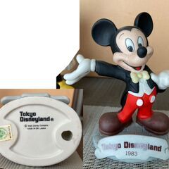 ディズニー ミッキーの陶器人形の画像
