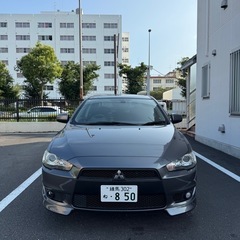 車検R9 ギャランフォルティス RAYSホイール ROCKFORDサウンドの画像