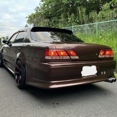 神奈川発　９年式　クレスタ　ルラーンＧ　５ＭＴ　ＪＺＸ１００改 ブラウンメタリック　改造多数　ドリフト　公認車　車検８年５月の画像