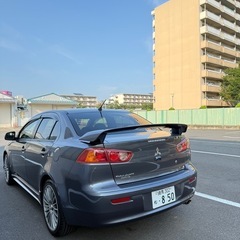車検R9 ギャランフォルティス RAYSホイール ROCKFORDサウンドの画像