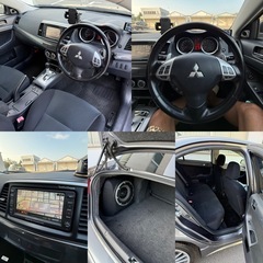 車検R9 ギャランフォルティス RAYSホイール ROCKFORDサウンドの画像