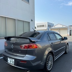 車検R9 ギャランフォルティス RAYSホイール ROCKFORDサウンドの画像