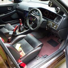 神奈川発　９年式　クレスタ　ルラーンＧ　５ＭＴ　ＪＺＸ１００改 ブラウンメタリック　改造多数　ドリフト　公認車　車検８年５月の画像