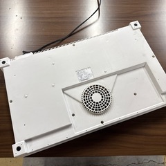 IHクッキングヒーター 2口 ホワイトの画像