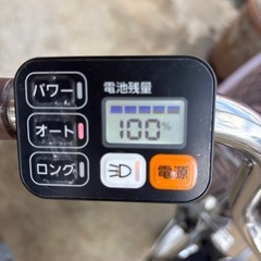 三輪電動アシスト自転車Panasonic ビビライフの画像