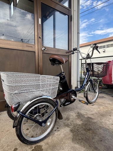 【お値下げ】電動アシスト三輪車　Panasonicビビライフ　シルバー 公式】ビビライフ｜電動アシスト三輪車｜Panasonic