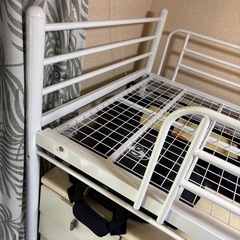 コンセント付きロフトベッドの画像