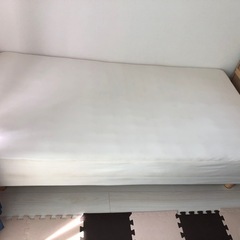 無印良品　シングルベッドの画像