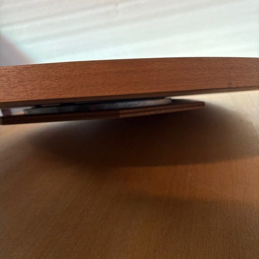 ⭐️ローテーブル⭐️円卓150 天然木化粧合板 回転テーブル付き　大阪市近郊配送無料 ⭐️ローテーブル⭐️円卓150 天然木化粧合板 回転テーブル付き 大阪市