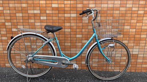 中古整備品26インチオートライト変速付き自転車ブリヂストン26