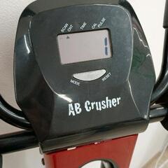 0805-505 アブクラッシャー 腹筋マシン ブラック レッド AB Crusherの画像