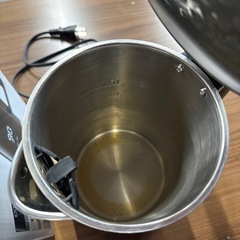 電気ケトル ポット ブラックの画像