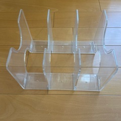 ブックスタンド　クリア　本立ての画像