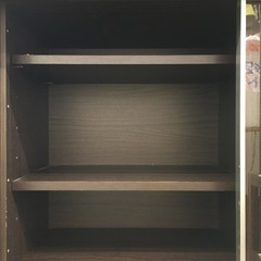 【ジャングルジャングル守口店】食器棚　ダークブラウン　ニトリの画像