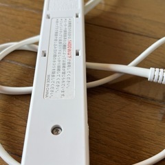 Muji ジョイントタップ2点セット（コンセント4口USB1口＋延長コード1m）の画像