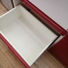 ★リユースのサカイつくば店★TK6072 松田家具 食器棚 ホワイト H205×D50×W118 クリーニング済みの画像