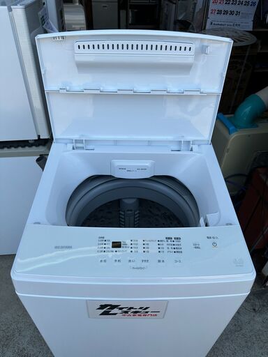 【動作保証あり】IRIS OHYAMA 2022年 IAW-T604E-W 6.0kg 全自動洗濯機【管理KRS790】