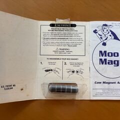 Moo Magnet　牛のマグネット　磁石を学べるキットの画像