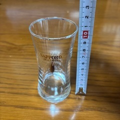 【希少未使用】昭和レトロ SAPPORO DRAFTBEER グラス4個セットの画像