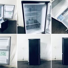 ID:rf00208 三菱 MITSUBISHI 冷蔵庫 一人暮らし 中古 2020年製 2ドア 146L キーワードブラック ファン式 右開き MR-P15EF-KK  【リユース品：状態A】【送料無料】【設置費用無料】の画像