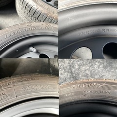 165/50R15 タイヤホイール 4本セットの画像